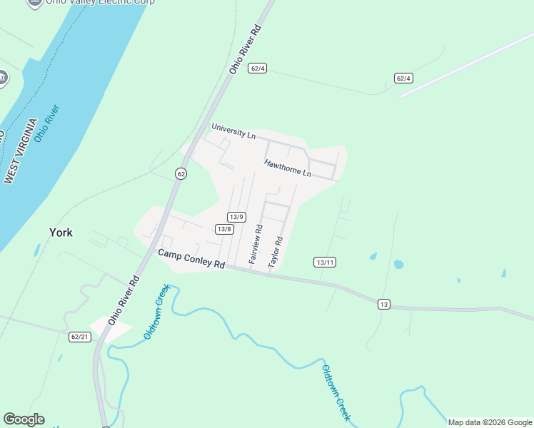 map of restaurants, bars, coffee shops, grocery stores, and more near 364 Fairview Road in Point Pleasant