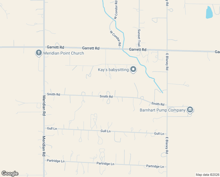 map of restaurants, bars, coffee shops, grocery stores, and more near 12340 Smith Road in Peyton