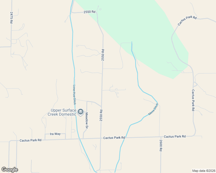 map of restaurants, bars, coffee shops, grocery stores, and more near R45 Ln in Cedaredge