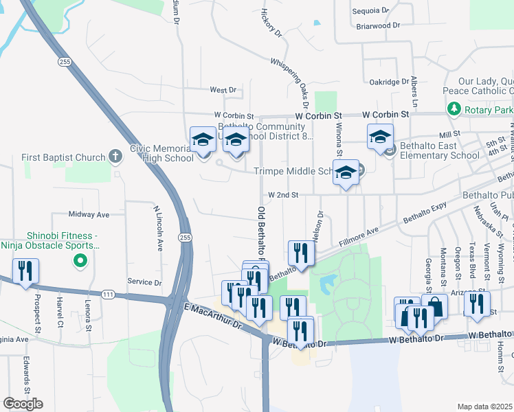 174 Old Bethalto Road, Bethalto IL Walk Score