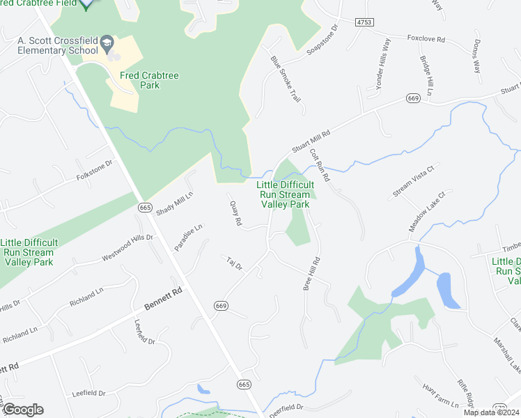 map of restaurants, bars, coffee shops, grocery stores, and more near 11732 Stuart Mill Road in Oakton