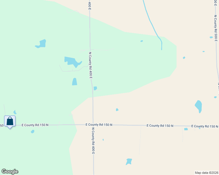 map of restaurants, bars, coffee shops, grocery stores, and more near 1957 400 East in Seymour