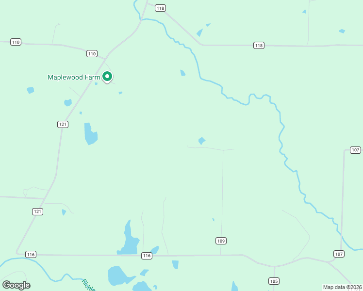 map of restaurants, bars, coffee shops, grocery stores, and more near 4199 County Road 109 in Fulton