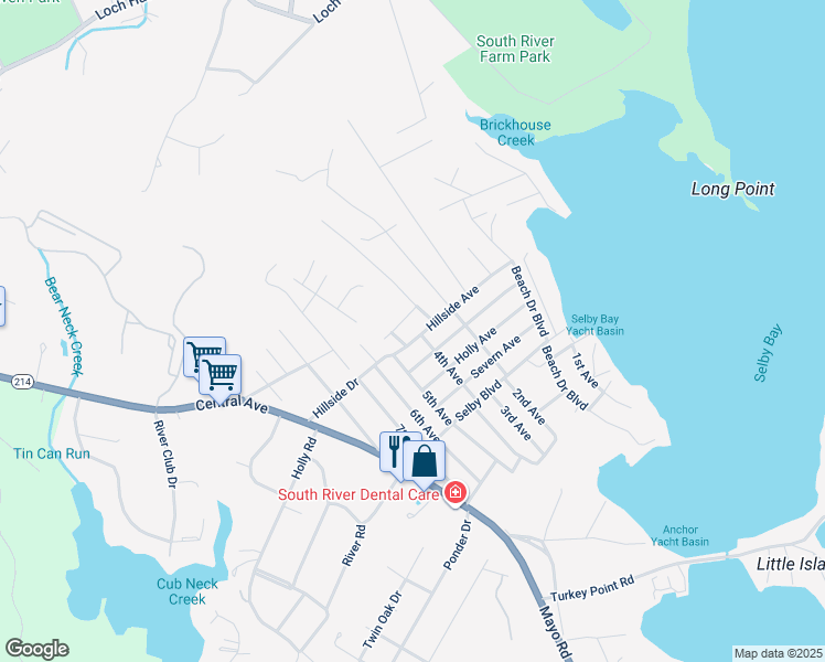 map of restaurants, bars, coffee shops, grocery stores, and more near 856 Hillside Avenue in Edgewater