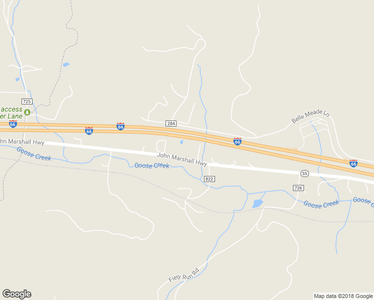 map of restaurants, bars, coffee shops, grocery stores, and more near 12564 John Marshall Highway in Linden