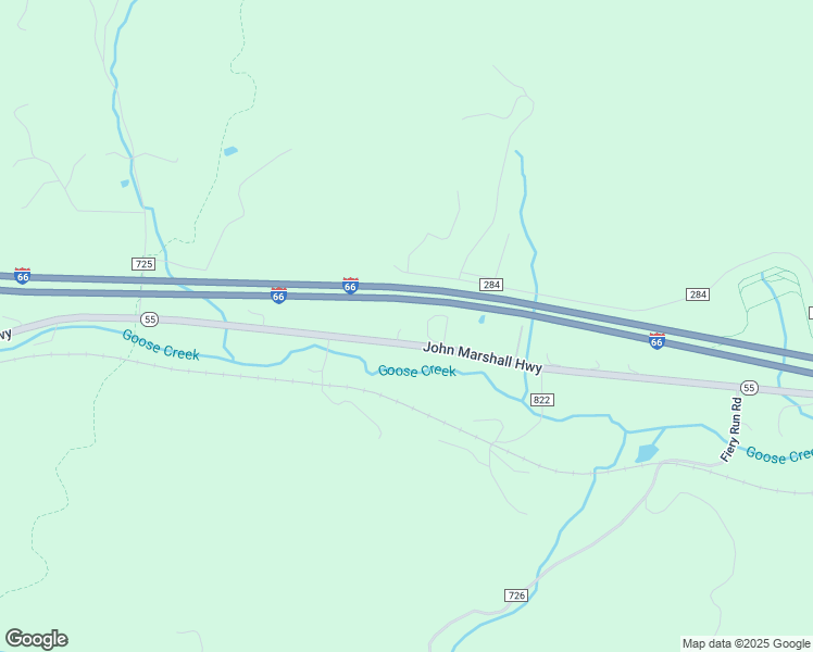 map of restaurants, bars, coffee shops, grocery stores, and more near 13016 John Marshall Highway in Linden