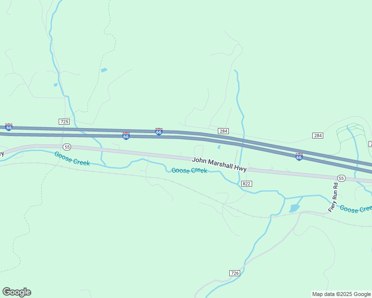 map of restaurants, bars, coffee shops, grocery stores, and more near 13016 John Marshall Highway in Linden