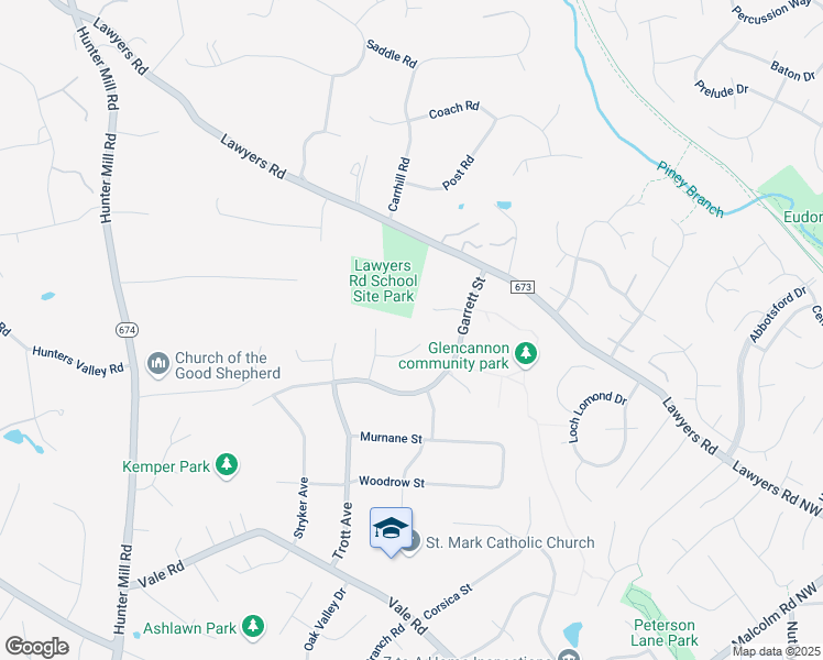 map of restaurants, bars, coffee shops, grocery stores, and more near 10022 Lochness Court in Vienna