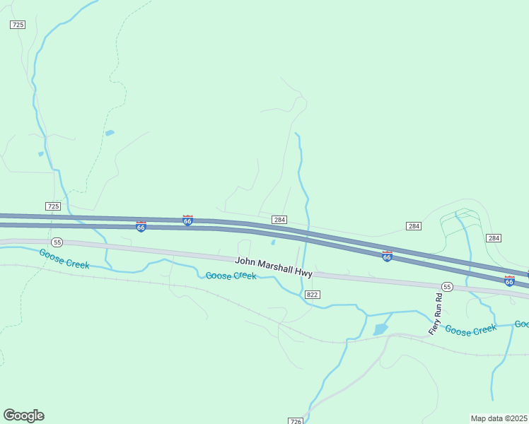 map of restaurants, bars, coffee shops, grocery stores, and more near 12594 John Marshall Highway in Linden