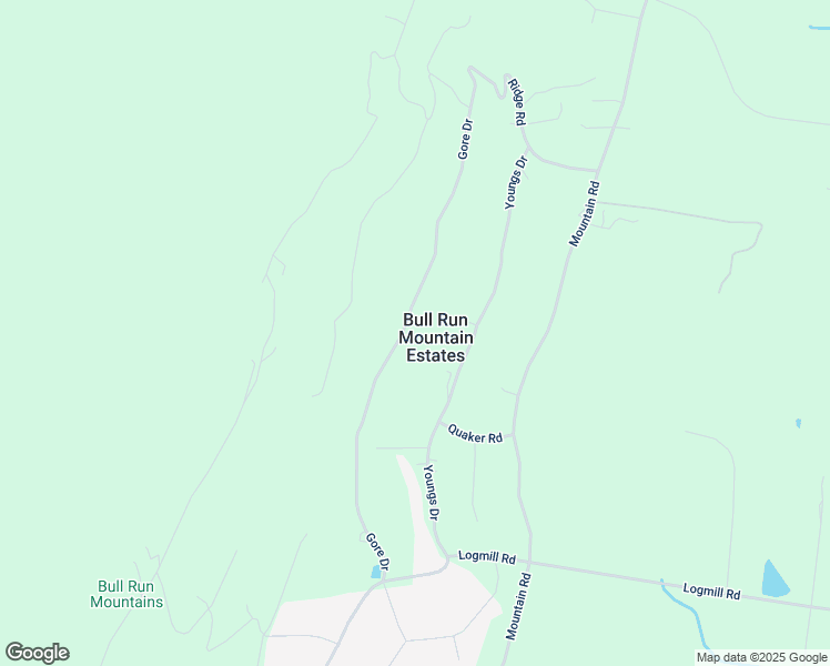 map of restaurants, bars, coffee shops, grocery stores, and more near 2203 Gore Drive in Haymarket