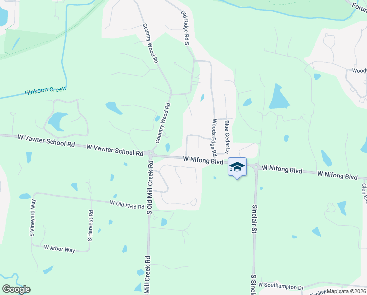 map of restaurants, bars, coffee shops, grocery stores, and more near 3909 West Oak Drive in Columbia