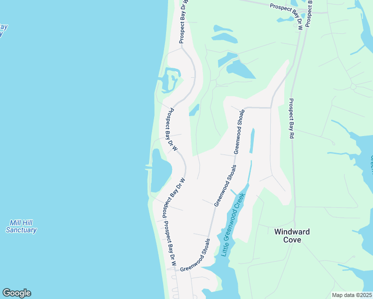 map of restaurants, bars, coffee shops, grocery stores, and more near 104 Prospect Bay Drive West in Grasonville