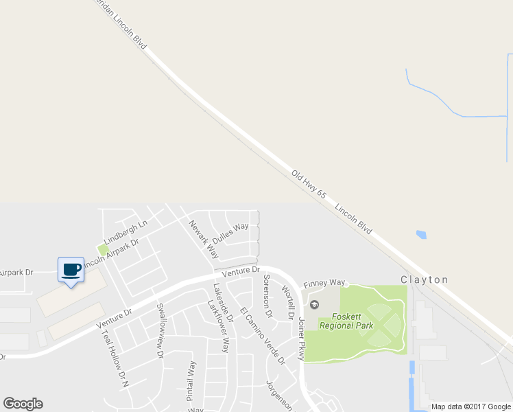 map of restaurants, bars, coffee shops, grocery stores, and more near 2420 Lincoln Airpark Drive in Lincoln