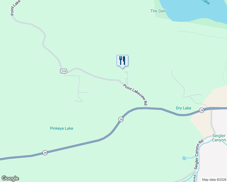 map of restaurants, bars, coffee shops, grocery stores, and more near in Lower Lake