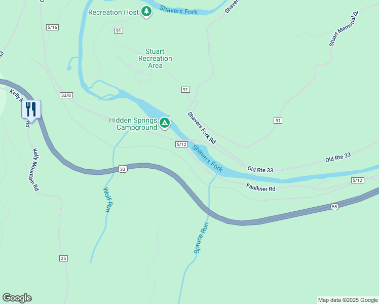map of restaurants, bars, coffee shops, grocery stores, and more near 21 Faulkner Road in Elkins
