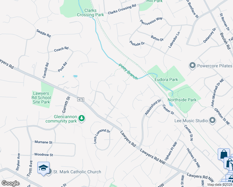 map of restaurants, bars, coffee shops, grocery stores, and more near 9793 Kedge Court in Vienna