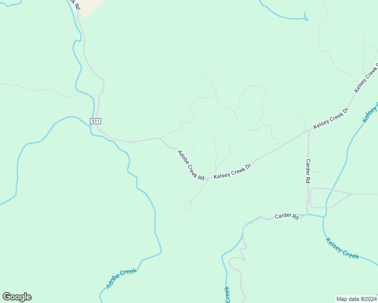 map of restaurants, bars, coffee shops, grocery stores, and more near 9850 Adobe Creek Road in Kelseyville