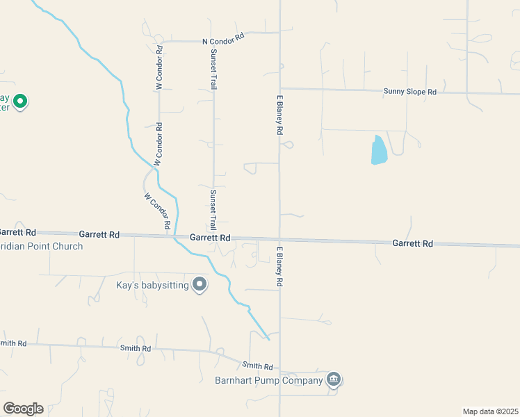 map of restaurants, bars, coffee shops, grocery stores, and more near 5620 East Blaney Road in Peyton