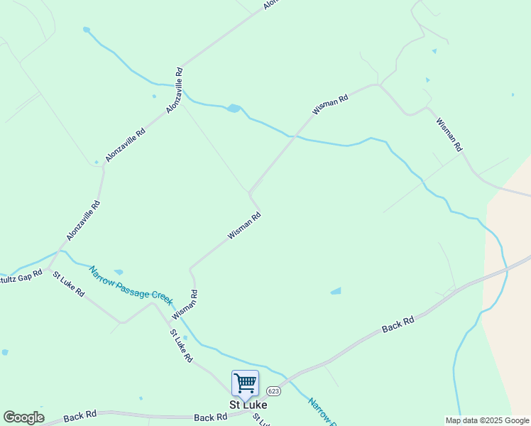 map of restaurants, bars, coffee shops, grocery stores, and more near 520 Wisman Road in Woodstock