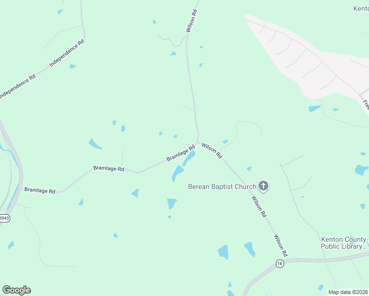 map of restaurants, bars, coffee shops, grocery stores, and more near 1488 Bramlage Road in Walton