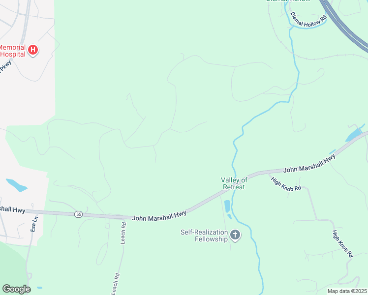 map of restaurants, bars, coffee shops, grocery stores, and more near 64 Green Hill Ridge Court in Front Royal