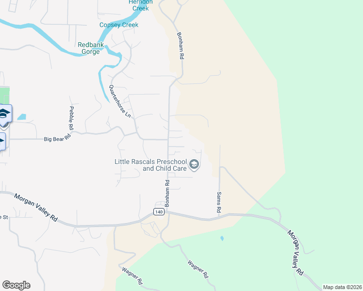 map of restaurants, bars, coffee shops, grocery stores, and more near 9580 Bonham Rd in Lower Lake
