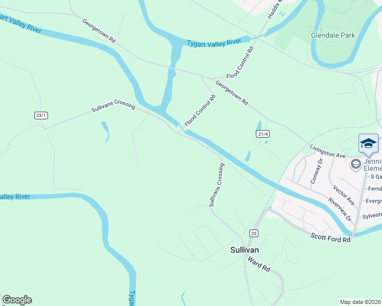 map of restaurants, bars, coffee shops, grocery stores, and more near Sullivans Crossing in Elkins