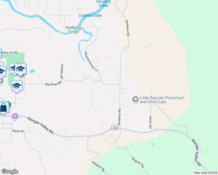 map of restaurants, bars, coffee shops, grocery stores, and more near 9470 Pinto Place in Lower Lake