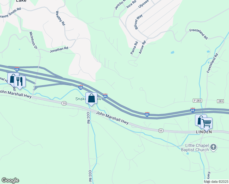 map of restaurants, bars, coffee shops, grocery stores, and more near 620 Golden Russet Drive in Linden