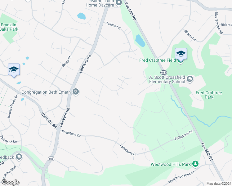 map of restaurants, bars, coffee shops, grocery stores, and more near 12327 Myterra Way in Herndon