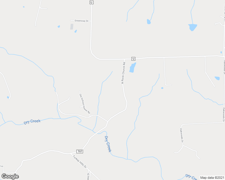 map of restaurants, bars, coffee shops, grocery stores, and more near 2345 North Rock Church Road in Troy