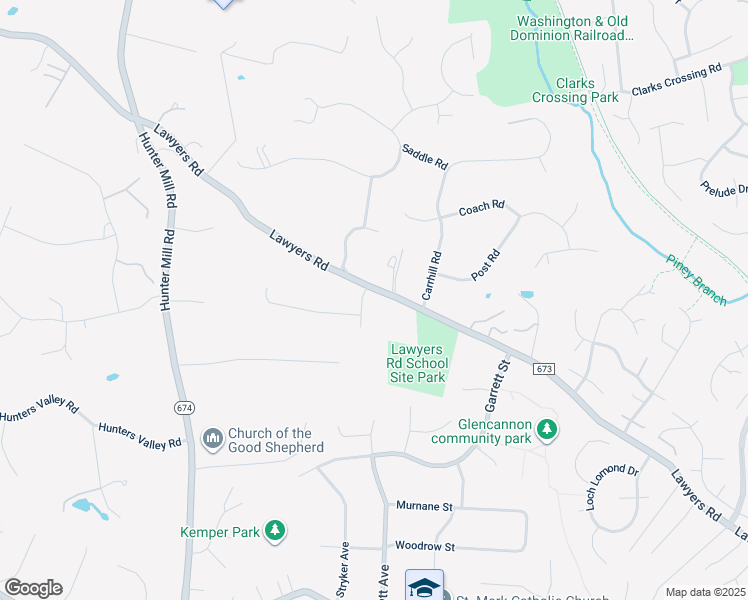 map of restaurants, bars, coffee shops, grocery stores, and more near 2201 Lydia Place in Vienna