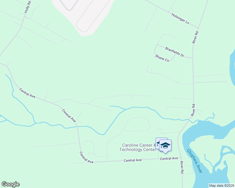 map of restaurants, bars, coffee shops, grocery stores, and more near 24527 Burnt Mill Road in Ridgely