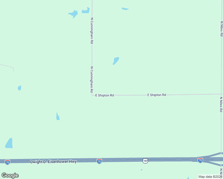 map of restaurants, bars, coffee shops, grocery stores, and more near 5501 East Shipton Road in New Cambria