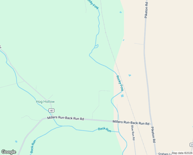 map of restaurants, bars, coffee shops, grocery stores, and more near 6485 Millers Back Run Road in Minford