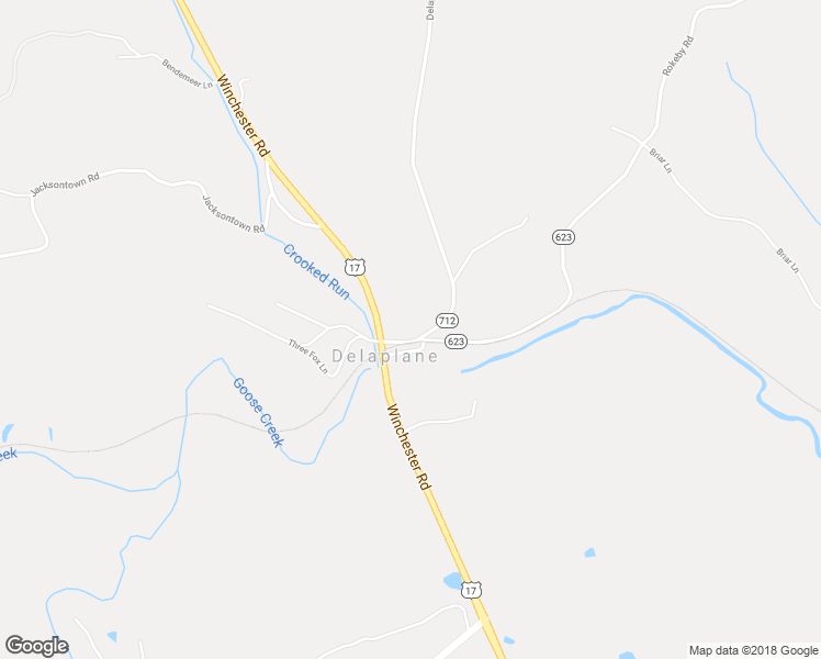 map of restaurants, bars, coffee shops, grocery stores, and more near 3046 Delaplane Grade Rd in Fauquier