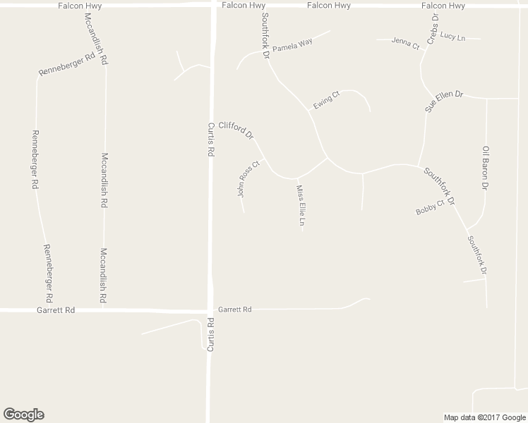 map of restaurants, bars, coffee shops, grocery stores, and more near 5755 John Ross Court in Peyton