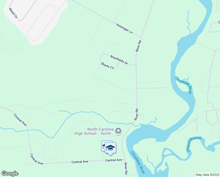 24841 Riverview Way, Ridgely MD Walk Score