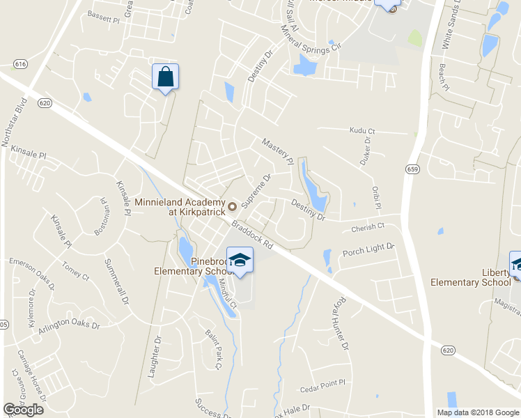 map of restaurants, bars, coffee shops, grocery stores, and more near 41884 Restful Terrace in Aldie