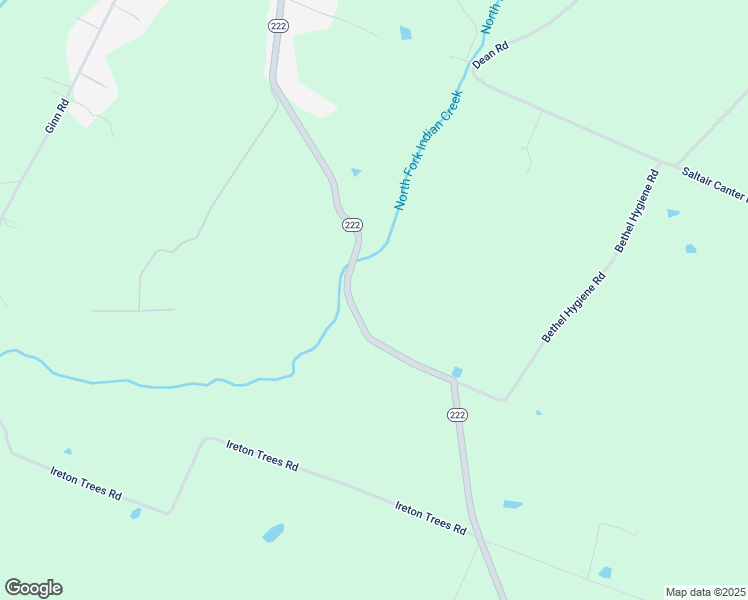 map of restaurants, bars, coffee shops, grocery stores, and more near 1974 Ohio 222 in Bethel