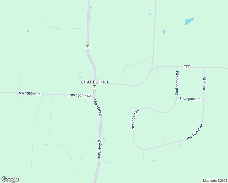 map of restaurants, bars, coffee shops, grocery stores, and more near 3156 Highway Hh in Bates City