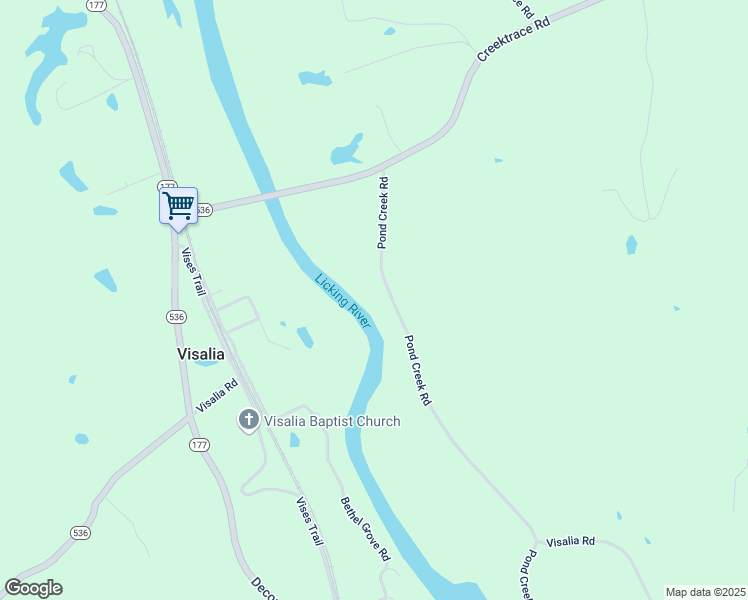 map of restaurants, bars, coffee shops, grocery stores, and more near 10160 Pond Creek Road in Alexandria