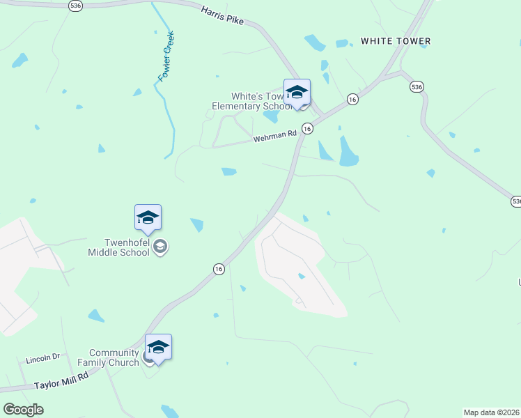 map of restaurants, bars, coffee shops, grocery stores, and more near 11662 Taylor Mill Road in Independence