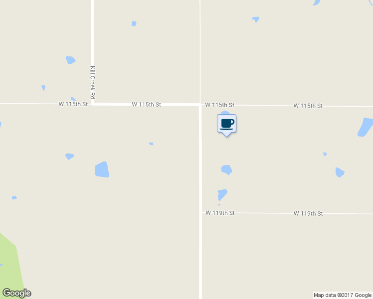 map of restaurants, bars, coffee shops, grocery stores, and more near 11690 South Waverly Street in Olathe