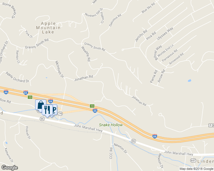 map of restaurants, bars, coffee shops, grocery stores, and more near 197 Golden Russet Drive in Linden