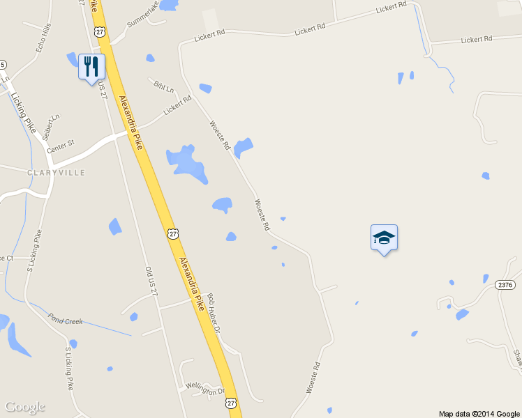 map of restaurants, bars, coffee shops, grocery stores, and more near 10218 Woeste Road in Alexandria