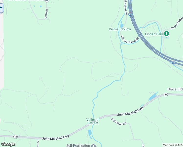 map of restaurants, bars, coffee shops, grocery stores, and more near 80 Deerhaven Road in Front Royal