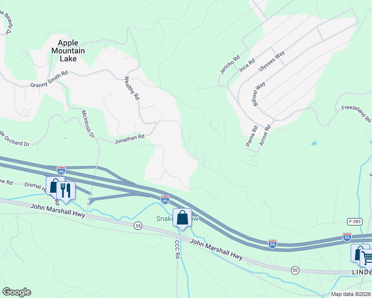 map of restaurants, bars, coffee shops, grocery stores, and more near 542 Jonathan Road in Linden