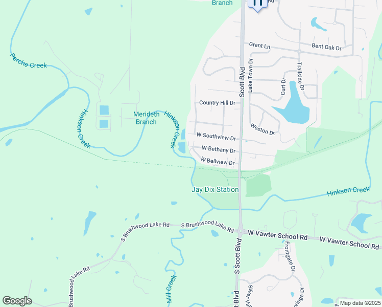 map of restaurants, bars, coffee shops, grocery stores, and more near 4540 West Bellview Drive in Columbia
