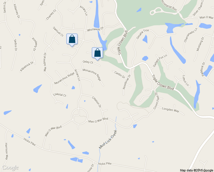 map of restaurants, bars, coffee shops, grocery stores, and more near 1140 Monarchos Ridge in Union